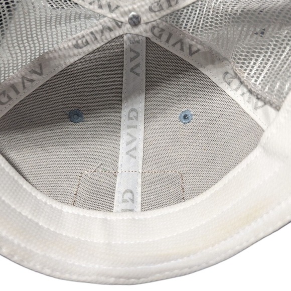 AVID Gear Adjustable Blue Fishing Hook Logo Patch Hat w/ White Mesh Back - Picture 7 of 8